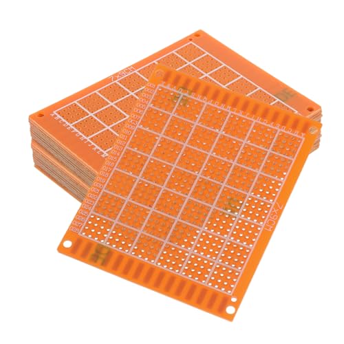 JECOMPRIS 10pezzi Schede Pcb Per Saldatura Circuiti Stampati Fai Da Te Per Progetti Elettronici Scheda Progetto in Dimensioni Compatte Per Esperimenti Elettronici