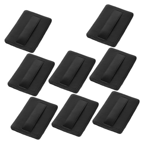 VICASKY Ultra-thin Pu Leather Makeup Set 8pcs Easy-clean and Portable for All of Powder