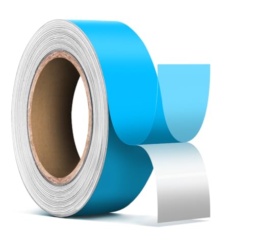Image of VViViD Blue Stencil Vinyl Masking Tape Roll Film with Anti-Bleed Technology (1 inch x 150ft)