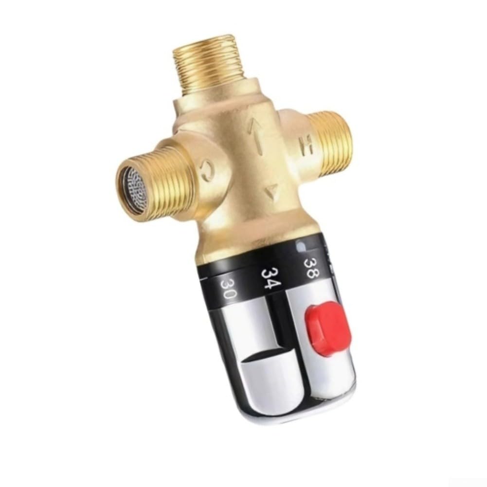 Válvula Control Temperatura para latón Macizo 1 Pulgada para g1(yellow)