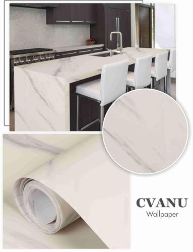 Image of CVANU Self Adhesive Wood Grain Wallpaper, Peel and Stick Waterproof Removable PVC Vinyl for Old Furniture, Door, Wardrobe, Wall Decor (24x36 Inch) CV13