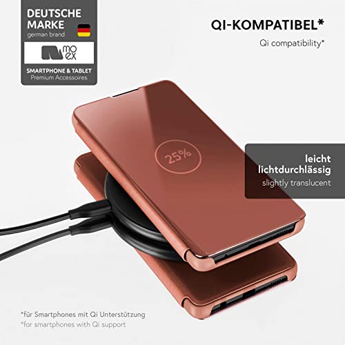 Coque Samsung S21 moex fine or rose laqué antichoc - 6