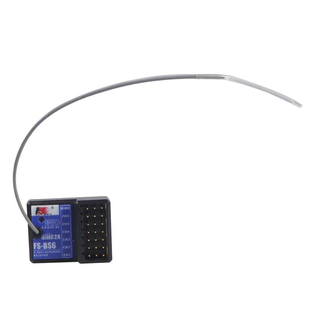 FEICHAO Flysky FS-BS3 FS-BS4 FS-BS6 Receiver With Gyro Stabilization System Compatible With Flysky Remote Control Spare Parts (FS- BS6