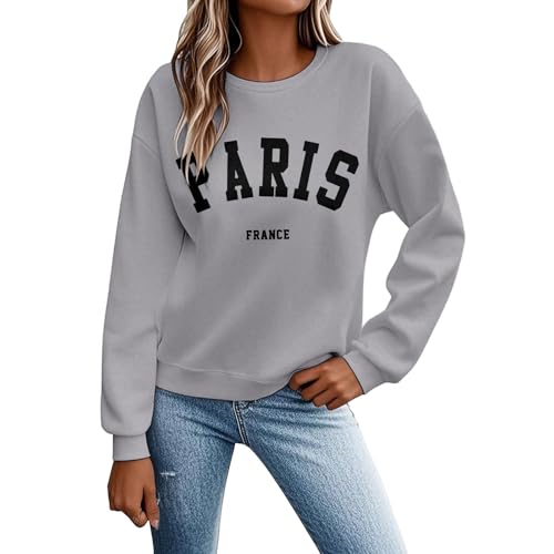 Sweat-shirt sans manches gris imprimé coupe ample pour homme