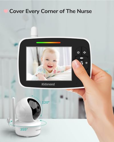 Image of Kidsneed Baby Monitor with 2 Cameras