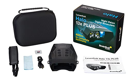 Levenhuk Halo 13X PLUS Digital Night Vision Binoculars with LCD Screen and Built-in Camera for Photo and Video Recording - Image 3