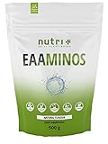 EAA PULVER Neutral 500g - Hochdosiert - Instant EAAs Natural ohne Süßstoff, Zusatzstoffe & künstlichen Geschmack - essentielle Aminosäuren - Vegan Essential Aminos