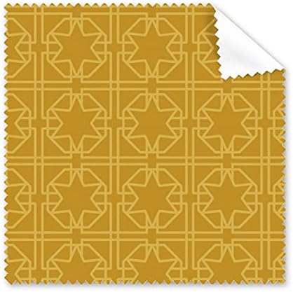 Thailand Golden Weaving Decorative Pattern Cleaning Cloth Phone Screen Glasses Cleaner 5pcs image 2