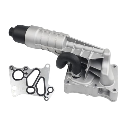 FBXINTUM Upgrade Aluminum Engine Oil Cooler Filter Housing Compatile with Be-nz M271 W204 C250 R172 SLK250 2012-2015