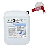 Nanoprotect Essigsäure 60% | Inkl. Auslaufhahn | Ideal als Reiniger und Entkalker | Für Haus und Garten | Premium Qualität – Made in Germany, 10 kg