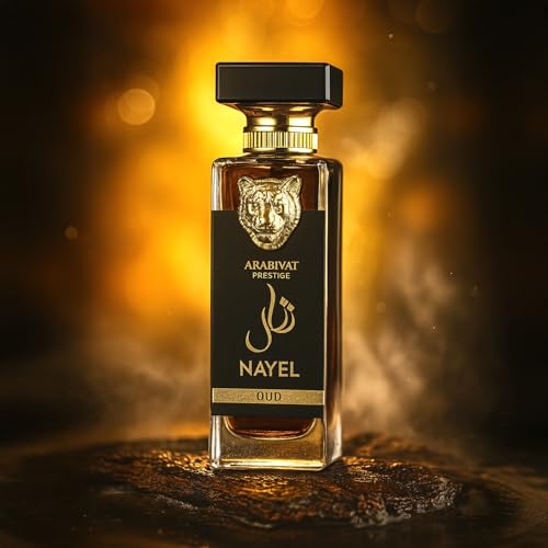 Image of Arabiyat Nayel Oud Eau de Parfum 70ml - Bold Oud Perfume for Men, Oriental Woody Scent with Long-Lasting Aroma, Vaporisateur Natural Spray