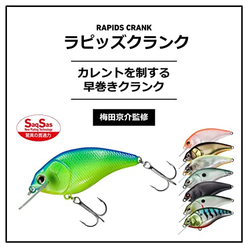 ダイワ ラピッズクランク SR マットブラック 2枚目