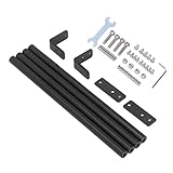 Fafeicy Stützstangensatz mit Guter Stabilität, Spurstange aus Aluminiumlegierung und Metall mit Anschluss, 3D-Druckerzubehör, für CR-10 CR-10S CR-10S4, für TEVO