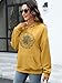 TAOHONG Women Sunflower Hoodies,Trendy Drawstring Sweatshirts with Pockets Long Sleeve Sweaters Pullover Fall Winter Outfits Yellow