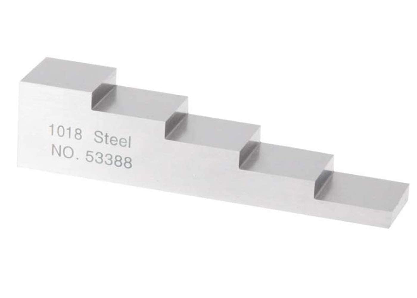 1018 Steel 5 Step 5mm 10mm 15mm 20mm 25mm Test Calibration Block for Ultrasonic Thickness Gauge in NDT Thickness and linearity Calibration