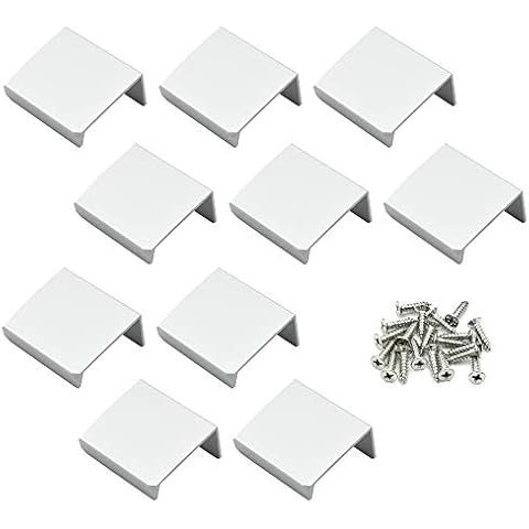 LC LICTOP 10Pcs Aluminum Finger Edge Pull Cover