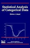 Statistical Analysis of Categorical Data (Wiley Series in Probability and Statistics)