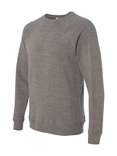 Independent Trading Co. - Special Blend Crewneck Raglan Sweatshirt - PRM30SBC - L - Nickel
