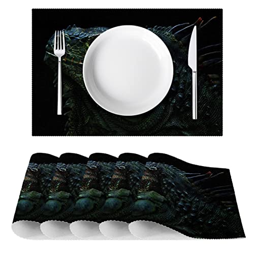 Sets de table en tissu Oxford contre taches et chaleur - 3