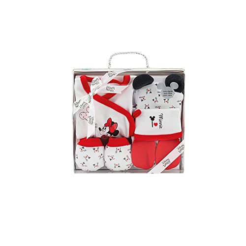 Interbaby Set Primera puesta Mini Mouse rojo