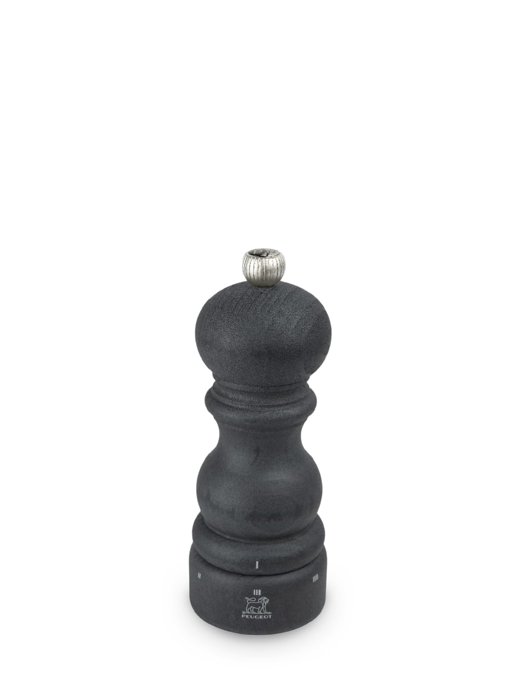 Peugeot Paris u’select Manual Pepper Mill -Adjustable Grinder- Beechwood, 6 in/15cm, Graphite
