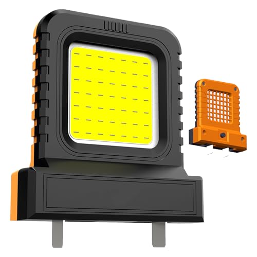 Projecteur Portable | Lampe LED réglable pour les outils à batterie,Lumière de travail pour les travaux d'atelier de garage Camping Éclairage d'urgence