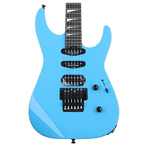 Jackson American Series Soloist™ SL3 Ebony Dedo Azul Riviera