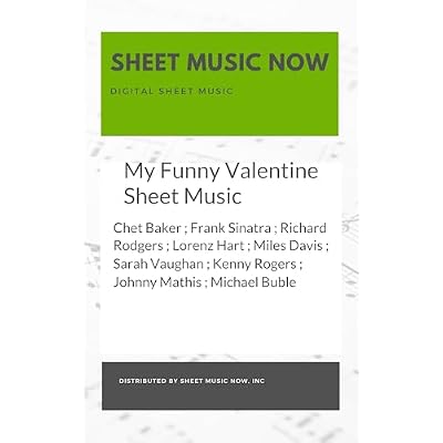 My Funny Valentine Sheet Music