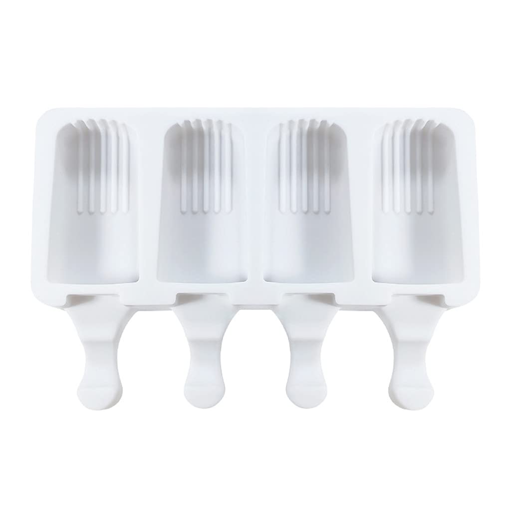 Molde reutilizable for hacer helados, de silicona de grado alimenticio, for paletas caseras de cocina.,Moldes para helados