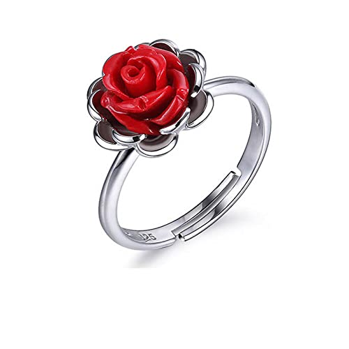 Bijoux fins S925 bague délicate or rose le cadeau d'anniversaire idéal