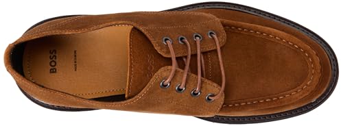 Image of BOSS Men's Modern Derby, Open Brown, 11