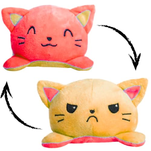 Storio Toy Cat Plushie Reversible Soft Toys for Kids | Plush Soft Toys for Baby Boys and Girls| Best Gift | Cat Soft Toy for Kids (B0D6YZTNM5) Amazon Price History, Amazon Price Tracker