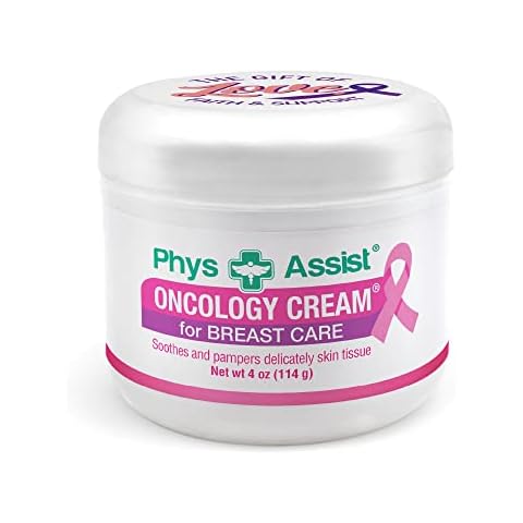 PhysAssist Oncology Cream for Breast Care Soothes and Pampers Delicately skin tissue. 4 oz Cover