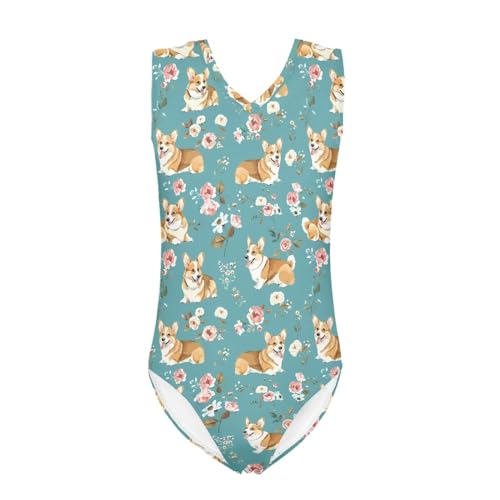 Image of Swimsuits for Girls 3-14 Sleeveless Bathing Suit for Kids Summer One Piece Swimming Suits