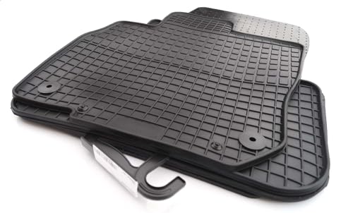 Gummimatten passend für Cupra Terramar (4er Set) Gummi Matten Fußmatten Antirutsch Wetterfest Geruchsneutral Schwarz Fahrzeugmatten NEU