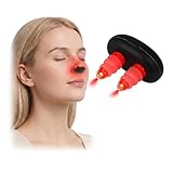 2026 Upgraded Portable Red Light Nasal Therapy Device for Nose & Sinus Comfort, USB Rechargeable Nasal Care Device with Soft Silicone Tips, Easy Home & Travel Use for Seasonal Relief