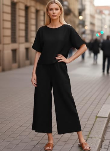 Image of Co ord Set for Women Stylish | Dress for Woman | Summer Cord Set for Women | Pajama Set | Pyjama Set for Beach & Resort Outfits Full Sleeve (29 C-1-3)