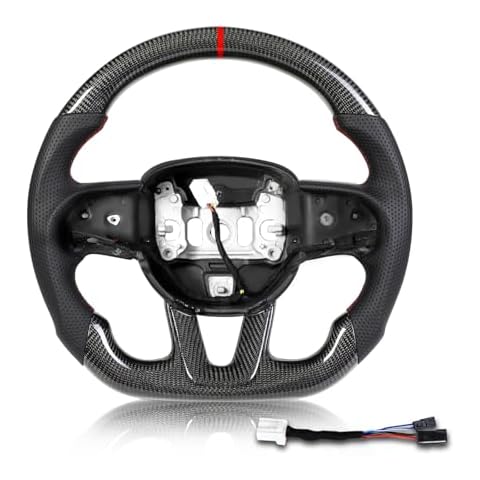 TESFEEL Heated Steering Wheel for Dodge Models Cover