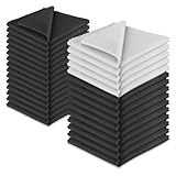 LOJWRY Glasses Cleaning Cloth 30 Pcs - 6*7in, Ultra Soft, Individually Wrapped, Streak-Free, Microfiber Eyeglass Cleaning Cloth for Eyeglass, Screen, Readers, Sunglasses, Laptops, Tablets, Phones Etc.