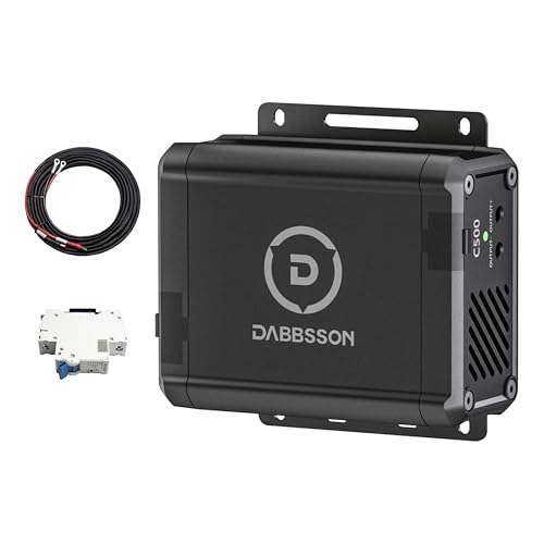 Image of DABBSSON Charger S, 560W Alternator Charger, Fast DC-DC Charger for Portable Power Stations, Up to 6X Faster Charging, Compatible with 95% Solar Generator, Perfect for Road Trips /SUV /RVs