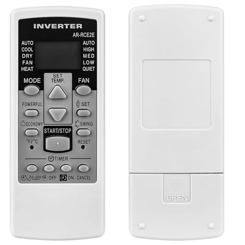 Beyution Mando a distancia universal de repuesto para aire acondicionado INVERTER Fujitsu 9332820003 ARRCF1U ASU9RL2 ASU12RL2 ARRCE2E AR-RCF1U