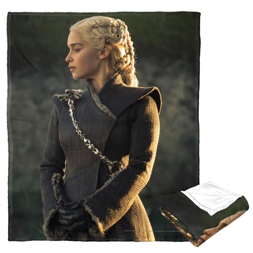 Northwest Game of Thrones Silk Touch Throw Blanket, 50" x 60", Queen Daenerys