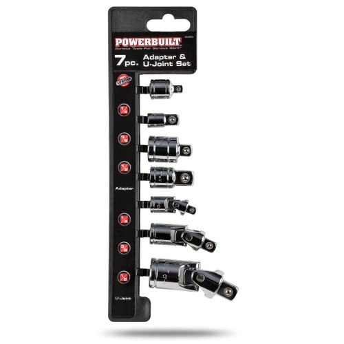Alltrade 640859 Adaptor & U-Joint Set, 7 Piece #TOP4