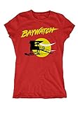  Artshirt-Factory Baywatch Logo Girlie (M, Rot)