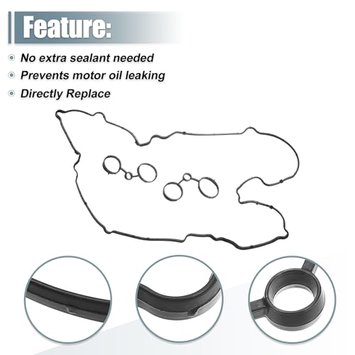 Image of X AUTOHAUX No.11127572851 Valve Cover Gasket for BMW Mini Cooper 2007-2012