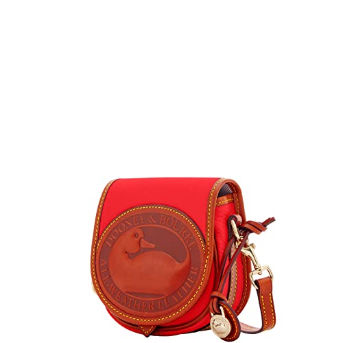 Image of Dooney & Bourke Handbag, All Weather Leather 2 Duck Bag Crossbody - Red