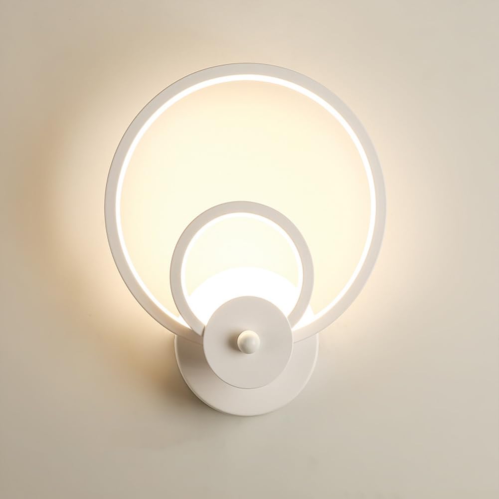 SXSCARKX Wall Light Indoor LED 16W 3000K Warm White Modern Aluminum Lamp Decorative Sconce for Living Room Bedroom Hallway Corridor Stairs Hall,