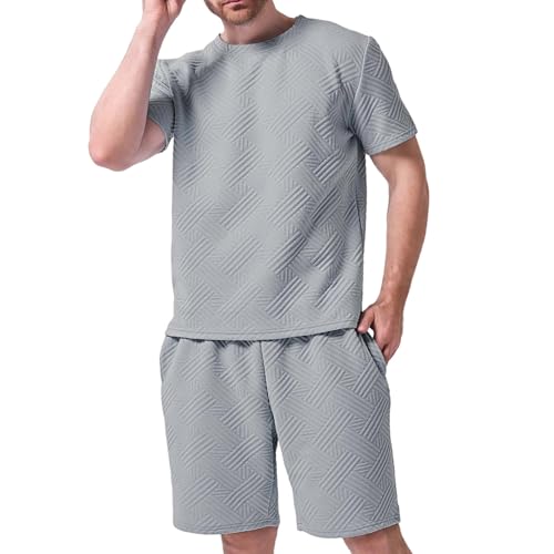 T-shirt à manches courtes tricot homme uni style européen casual chic