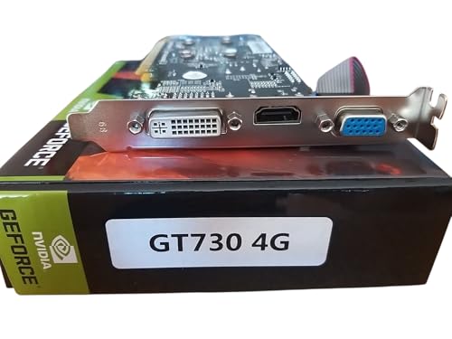 Scheda Video per Computer Graphics Card Nvidia GT730 4GB Slot