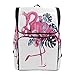 Produktbild Primary School Rucksack Flamingo Tropical Leaf Student Bookbag für Mädchen Jungen Schultasche